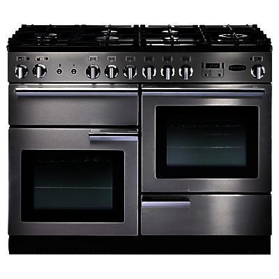 Rangemaster Professional+ 110 Gas Range Cooker Stainless Steel Rangemaster Professional+ 110 Gas Range Cooker Stainless Steel